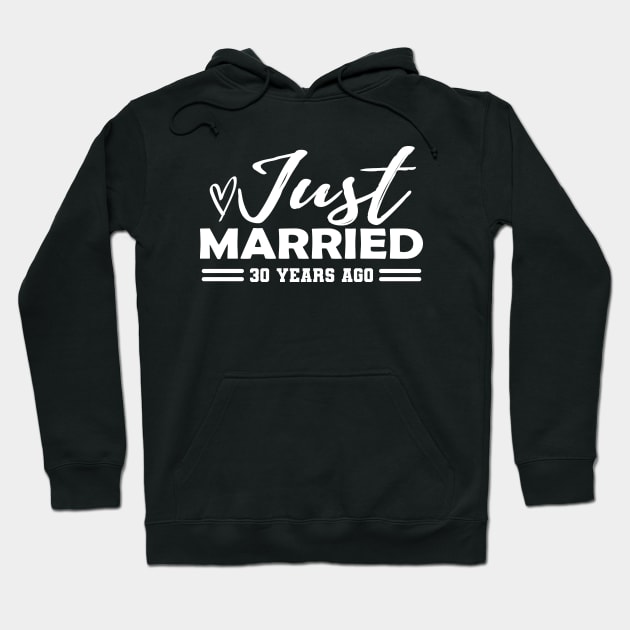 30th Wedding Anniversary - 30 years anniversary Hoodie by KC Happy Shop